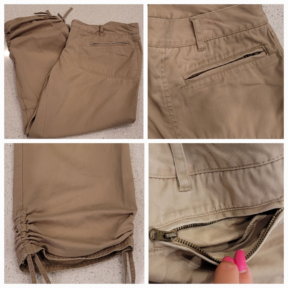 Women's Moda International Size 8 Crop Pants